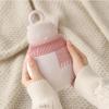 Morain Leakproof Snowman Hot Water Bottle, Thickened Silicone view 2