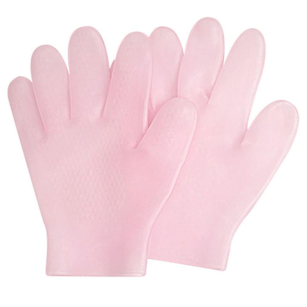 IMIKEYA Women's Moisturizing Gloves, Pink