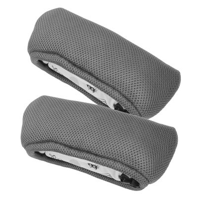 TEHAUX 1 Pair Thickened Breathable Cotton Crutch Underarm Pads with Soft Foam, Removable and Washable