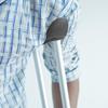 TEHAUX 1 Pair Thickened Breathable Cotton Crutch Underarm Pads with Soft Foam, Removable and Washable view 3