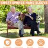 2 Sponge Crutch Grips, Ergonomic Grip Pads view 3