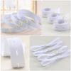 Adjustable Diaper Fasteners for Infants, 12-Pack, White view 2