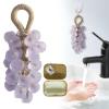 Handmade Grape Soap on a Rope, Realistic Cluster-Shaped Hanging Soap for Body, Hands, Kitchen & Bathroom, DIY Decor, Handwashing & Freshening, Men & Women (1, N) view 2