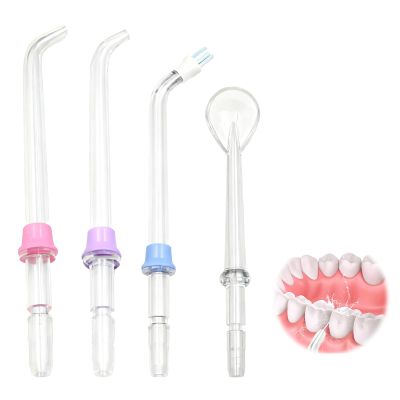 Verazquy 4-Pack Universal Replacement Tips for Water Flossers