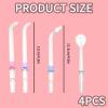Verazquy 4-Pack Universal Replacement Tips for Water Flossers view 2