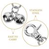 VICASKY 2-Pack Pet Collar Bells view 3