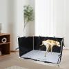 600D Waterproof Indoor Dog Toilet with Adjustable Splash Guard view 2