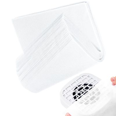 Nail Dust Collector Filter Sheets, 100-Piece Replacement Paper