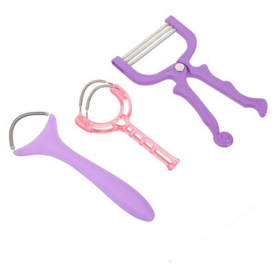ULTECHNOVO 3-Piece Facial Hair Remover for Women, Portable Spring Hair Remover