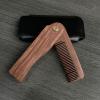 Folding Wooden Beard and Mustache Comb view 3