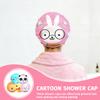THQAE 10-Piece Women's Waterproof Shower Caps view 2