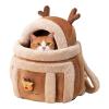 Moose-Shaped Pet Backpack for Transporting Dogs view 1