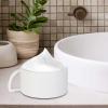 Shaving Soap Bowl, Wide-Mouth Lathering Cup, 6.1 x 15.9 x 12.9 cm view 2