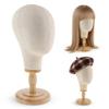 Zinueen 21-Inch Stable Wig Stand Mannequin Head view 1