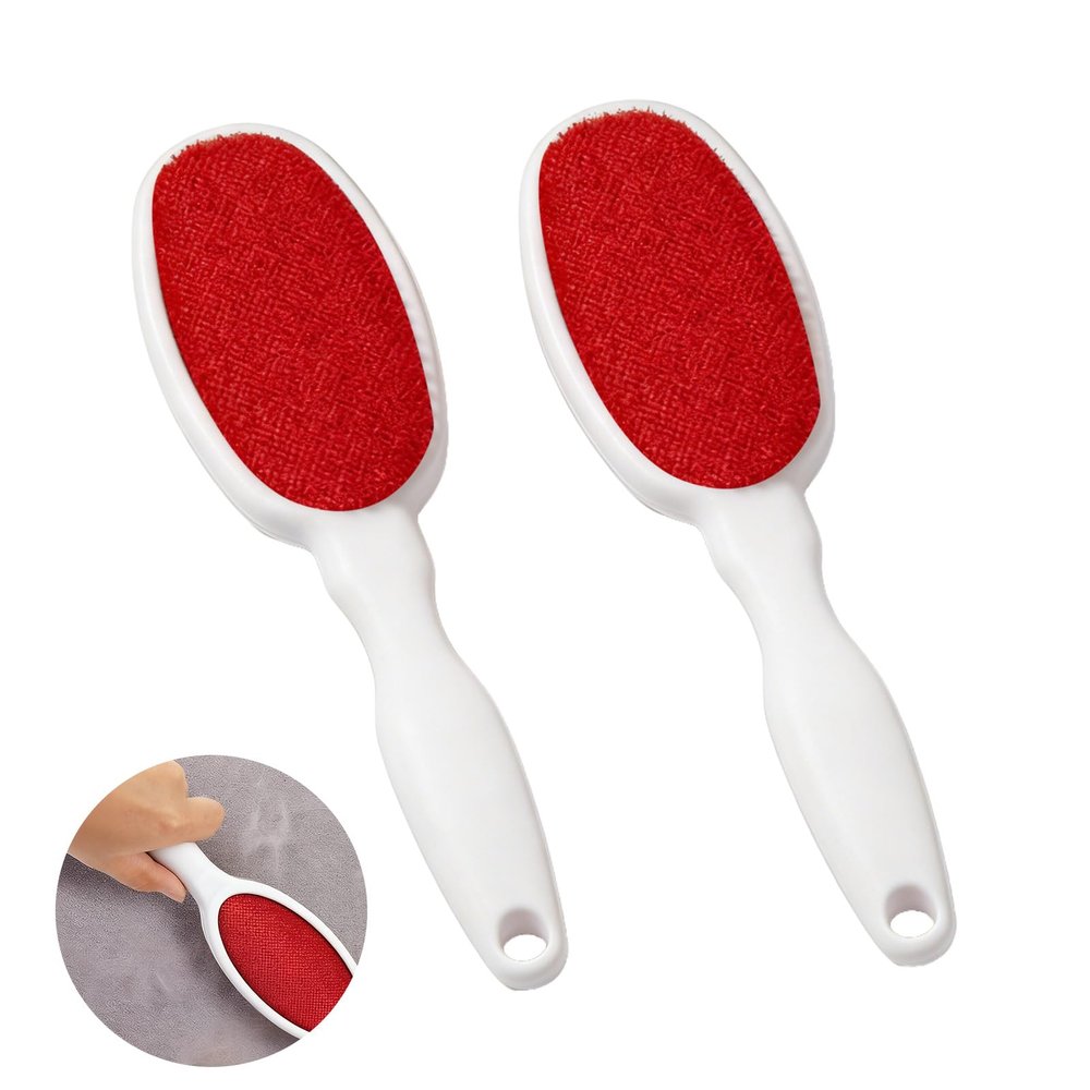 Lifgwas 2-Pack Double-Sided Lint Brush