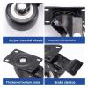 4-Pack Universal Swivel Casters for Tables, Chairs, and Sofas with Safety Brakes (10) view 3