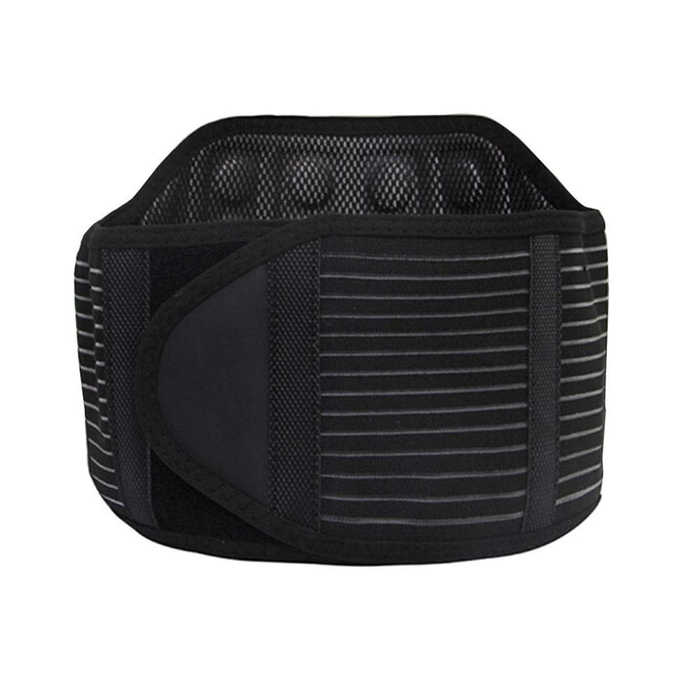 OIFAODAO Adjustable Self-Heating Magnetic Lower Back Support for Men and Women, Pain Relief, Herniated Disc Support (L)