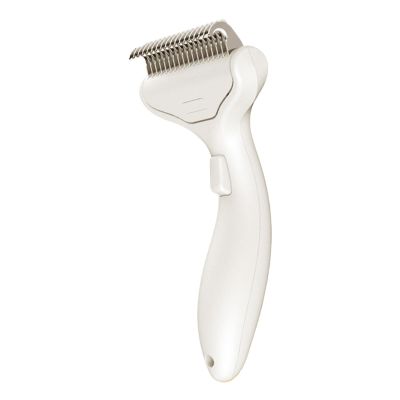 Stainless Steel Self-Cleaning Dog Shedding Brush