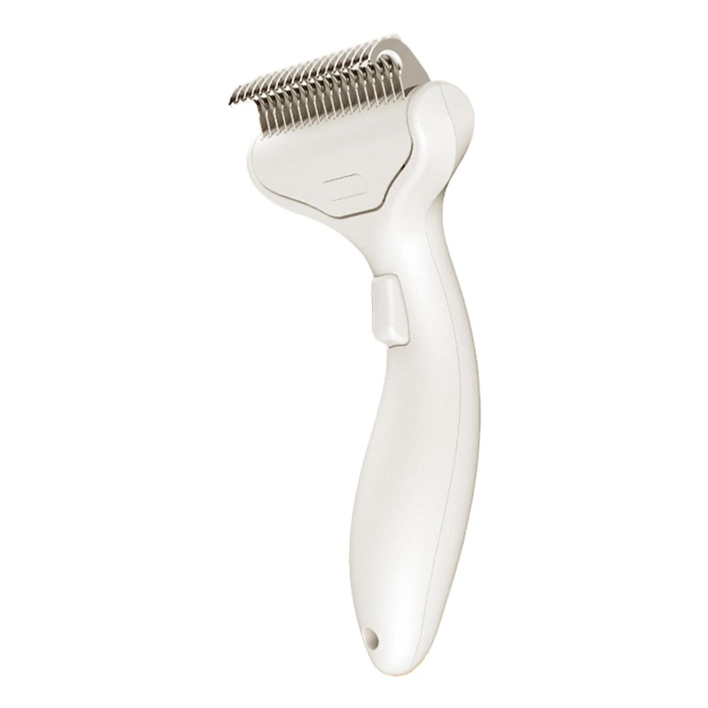 Stainless Steel Self-Cleaning Dog Shedding Brush