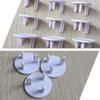 PAMINGONO Childproof Outlet Covers, 15-Pack, ABS, White, for UK Standard Sockets view 2