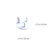 PAMINGONO Childproof Outlet Covers, 15-Pack, ABS, White, for UK Standard Sockets view 3