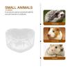 DECHOUS 2-Pack Transparent Hamster Bowl view 2