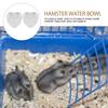 DECHOUS 2-Pack Transparent Hamster Bowl view 3
