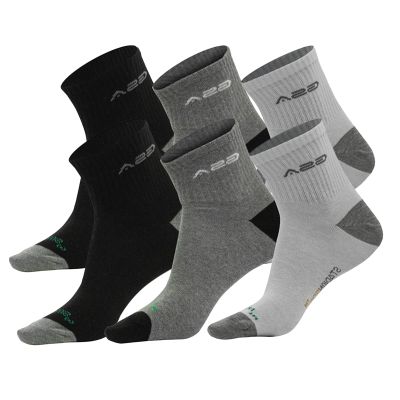GSA 500 ORGANIPlus [+] ULTRALIGHT QUARTER SOCKS / 6 PACK