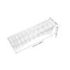 VILLFUL PS Plastic Storage Box and Comb Organizer with 10 Compartments for Barbers and Hair Care view 2