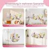Stuffed Animal Storage Net | Large Boho Wall-Mounted Plush Toy Hammock view 4