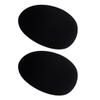 DECOMELODY Self-Adhesive Muscle Pads for Men, Reusable Silicone Chest Inserts, Black view 1