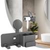 Husoiuy Space-Saving Wall-Mounted Hair Dryer Holder view 3