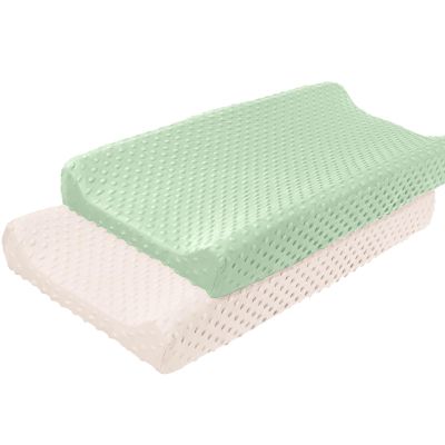 Laikoutd Fabric Changing Pad Covers, Breathable Fit for Standard Pads