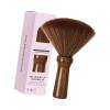 Double Wooden-Bristle Brush for Gentle Hair Removal and Vinyl Record Cleaning view 1