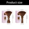 Double Wooden-Bristle Brush for Gentle Hair Removal and Vinyl Record Cleaning view 3