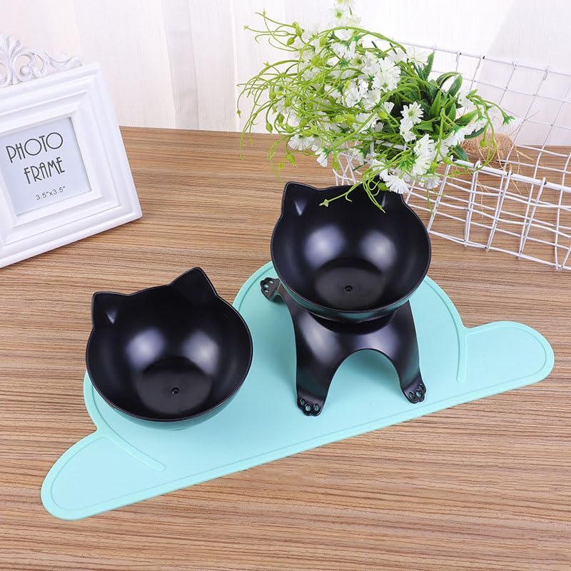 Yctze Pet Bowl for Dogs and Cats - Non-Slip Design