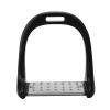 Xiuganpo Riding Stirrups, Sturdy Non-Slip Stainless Steel Pad, Aluminum Construction, 5 Colors (Black) view 4