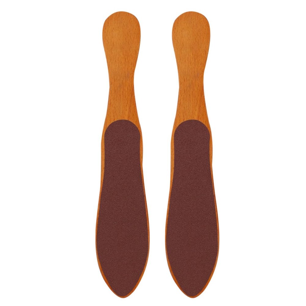 Bottle-Shaped Double-Sided Foot Brush, 2 Pieces