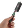 Retro Barber Brush with Soft Bristles for Beards and Hair view 3