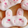 Plush Sleep Mask with Bunny Ears, Lightweight, Washable view 2