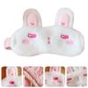 Plush Sleep Mask with Bunny Ears, Lightweight, Washable view 3