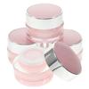 jojofuny 4-Piece 5 g Airtight Acrylic Face Cream Jars with Precise Dispensing and Oxidation Protection view 1