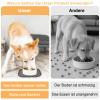 2-Pack Non-Slip Pet Bowl Mat, 26cm x 26cm view 4