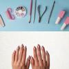 IWOWHERO Beige Rhinestone Nail Art Hand Rest view 2