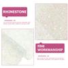 IWOWHERO Beige Rhinestone Nail Art Hand Rest view 4