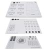 SEWACC 3-Piece Silicone Nail Art Stamping Mats view 1