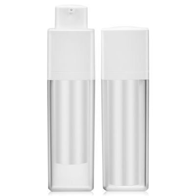 Refillable Travel Bottles 30 ml, Empty Pump Bottles, 2 Pack