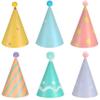 CHarmeFleur 6-Pack Birthday Hats for Dogs and Cats view 1