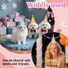 CHarmeFleur 6-Pack Birthday Hats for Dogs and Cats view 4