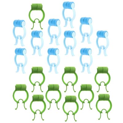 20 Nose Clips for Breathing Training, Compact and Portable, POM EVA